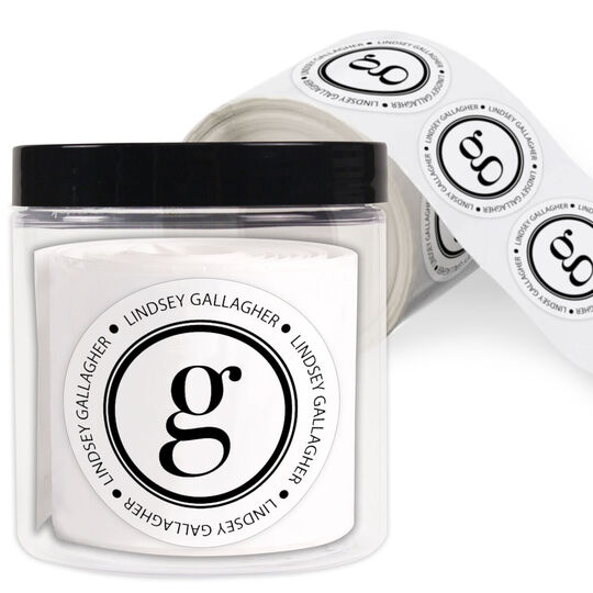 Gallagher Round Address Labels